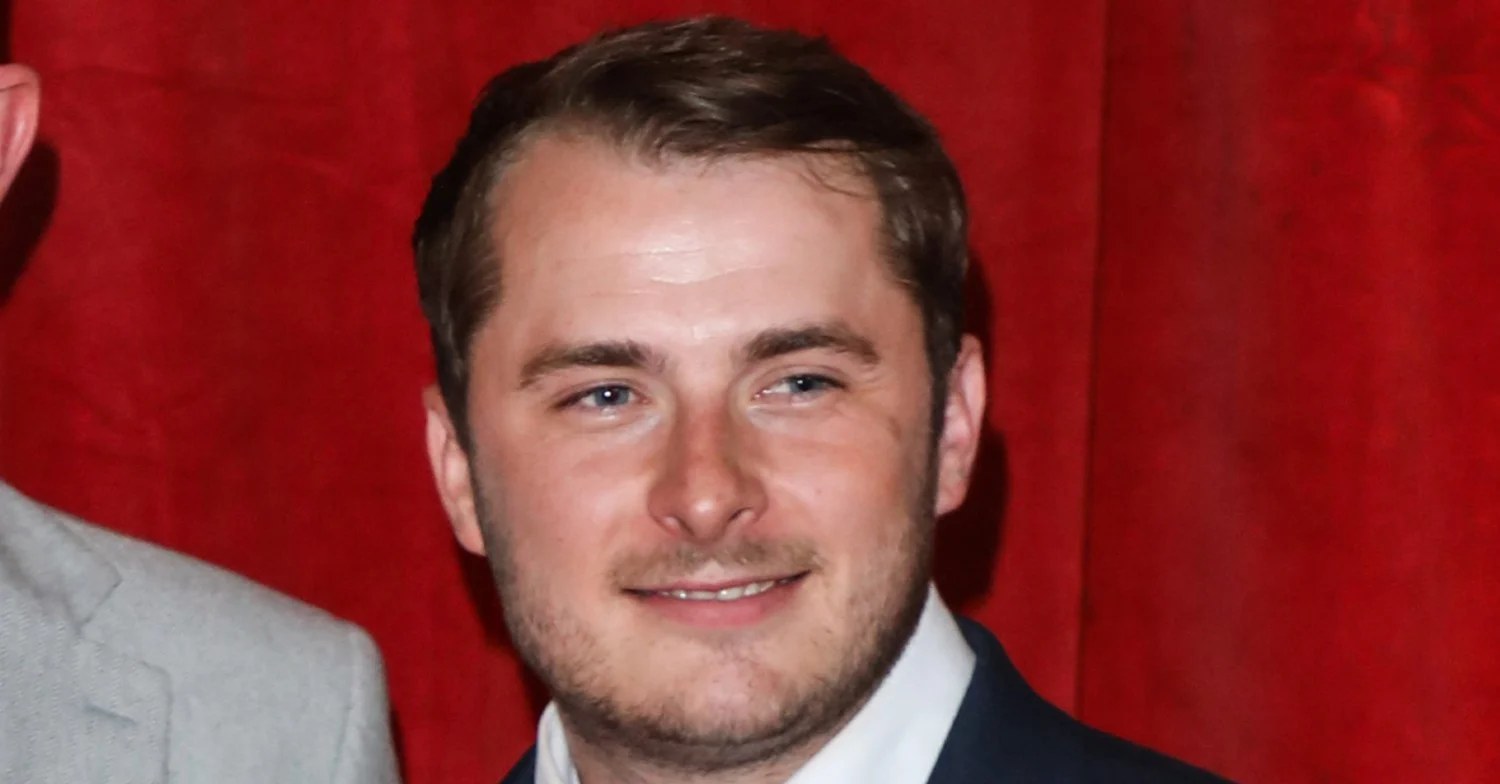 EastEnders star Max Bowden smiling at Soap Awards
