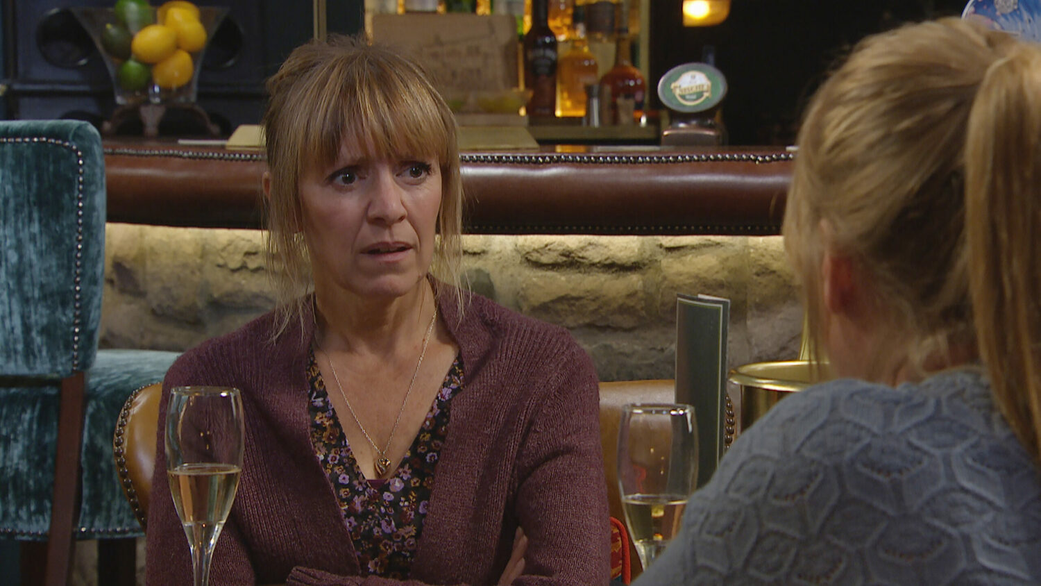 Rhona Goskirk is angry with Vanessa's insults