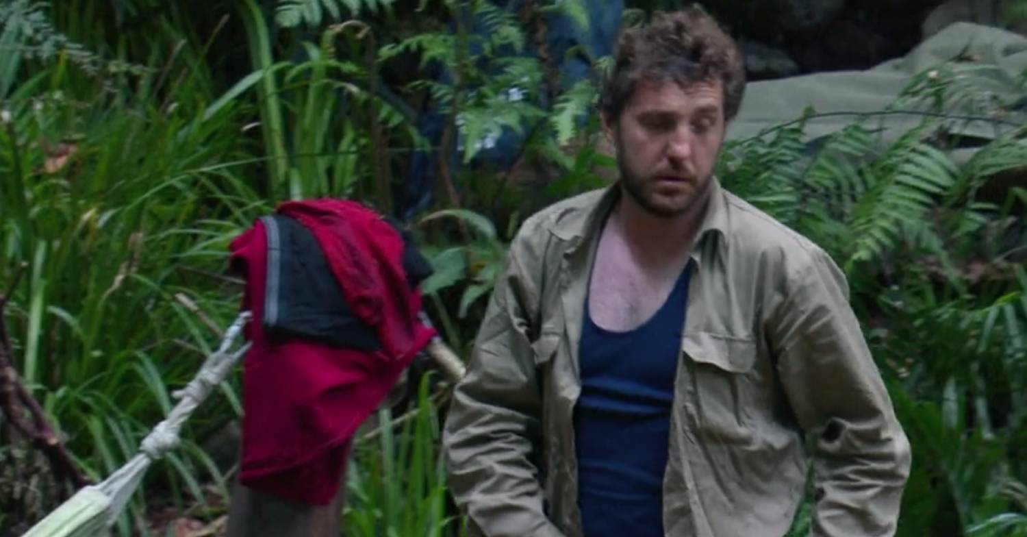 I'm A Celeb contestant Seann Walsh looks tired