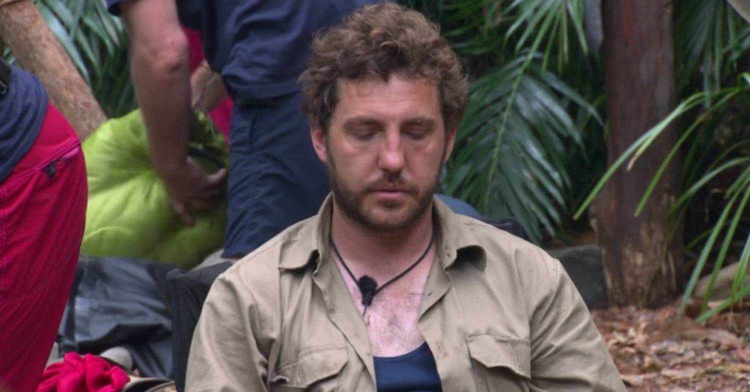 I'm A Celeb contestant Seann Walsh looks tired