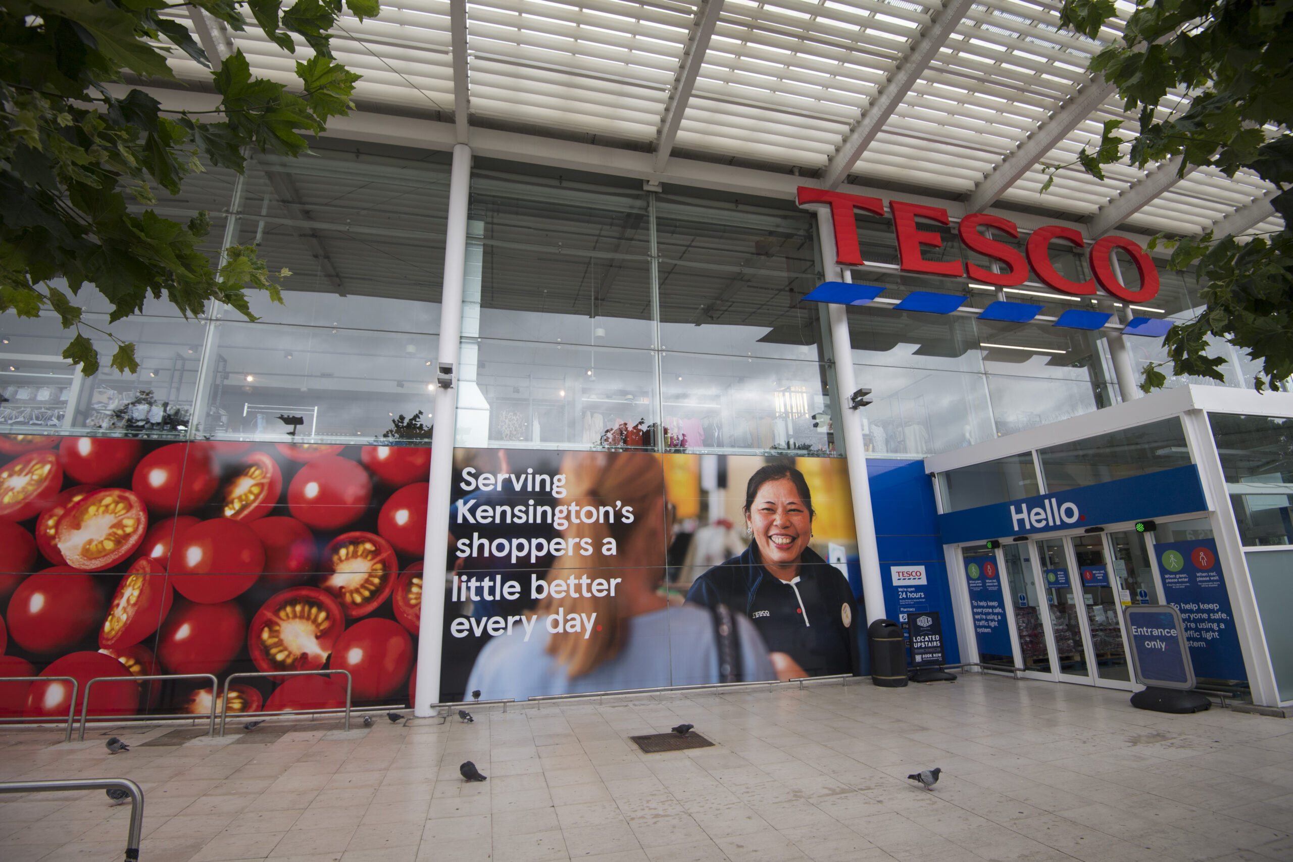 Tesco store front
