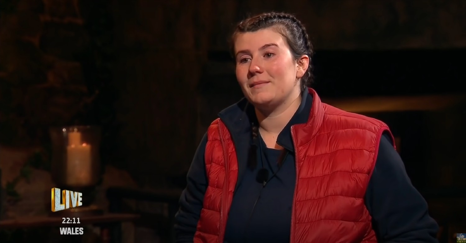 Hollie Arnold on I'm A Celebrity