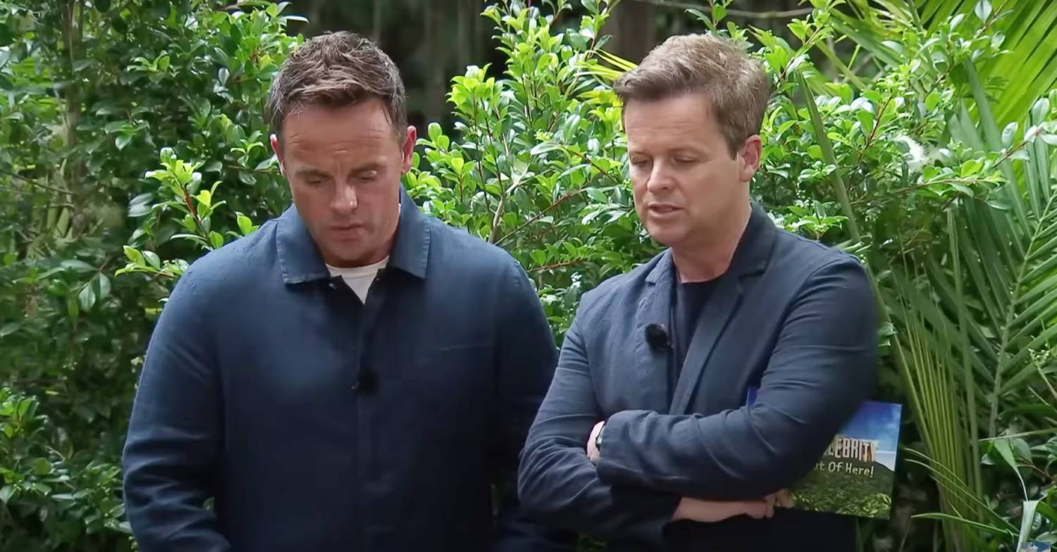 I'm A Celebrity host Dec is joined by Ant to watch a Bushtucker trial (