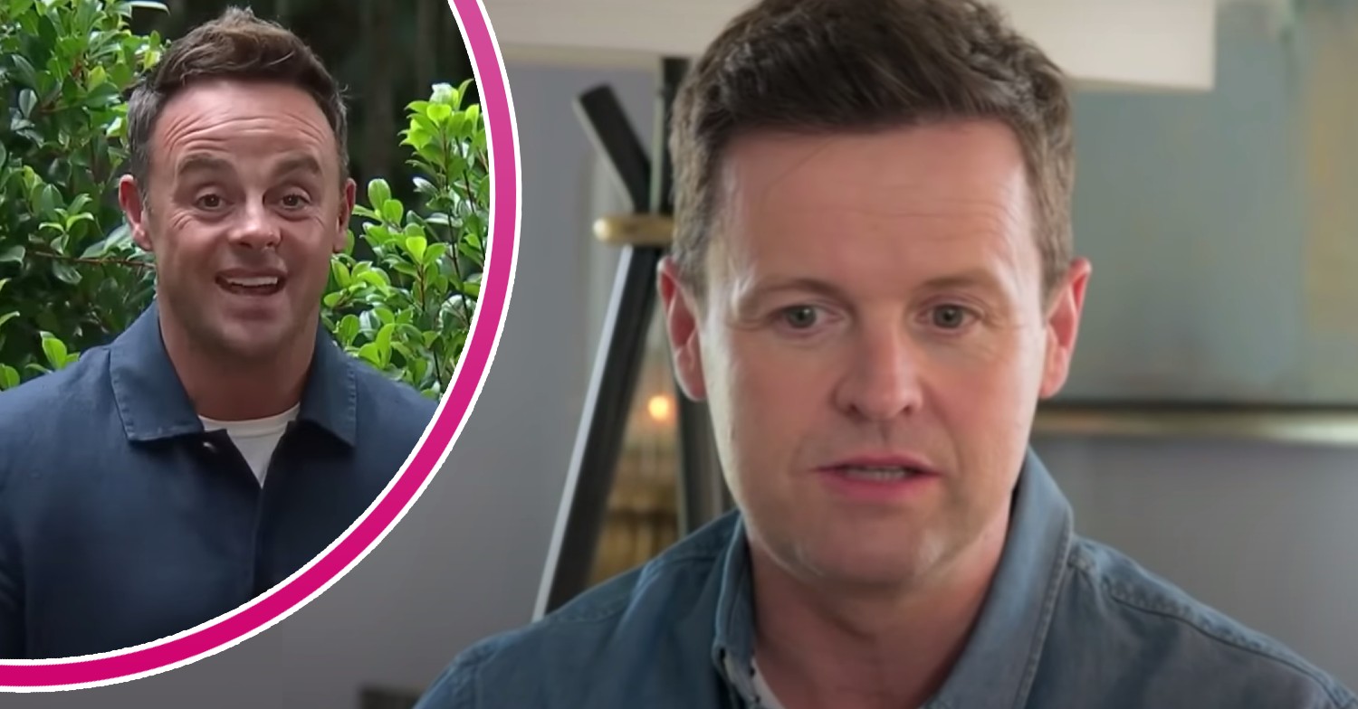 I'm A Celebrity host Dec Donnelly looks downcast