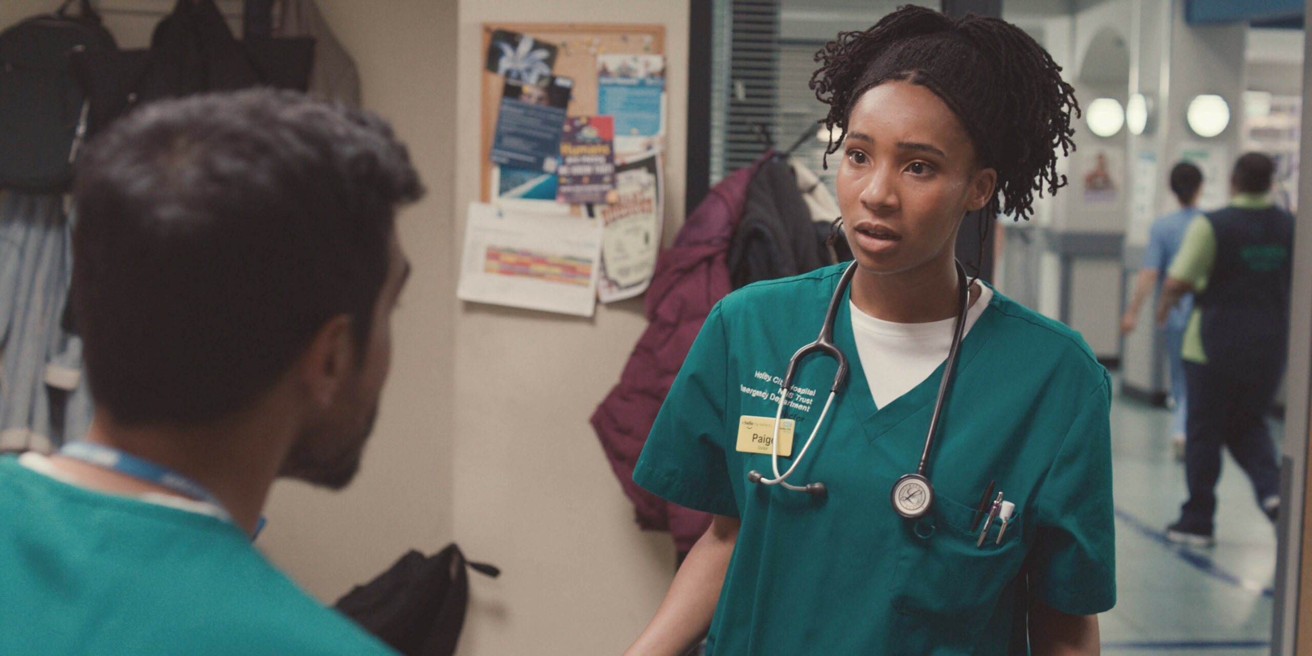 Paige looking upset at Rash 