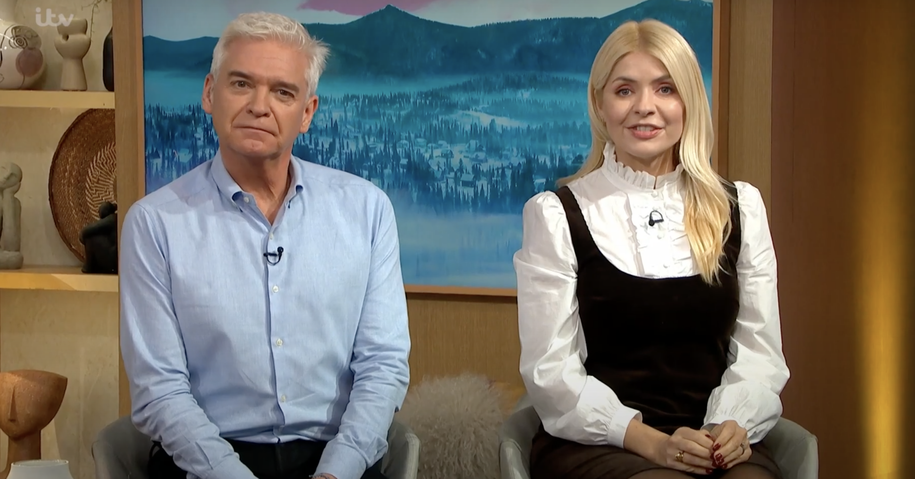 Holly Willoughby and Philip Schofield on This Morning