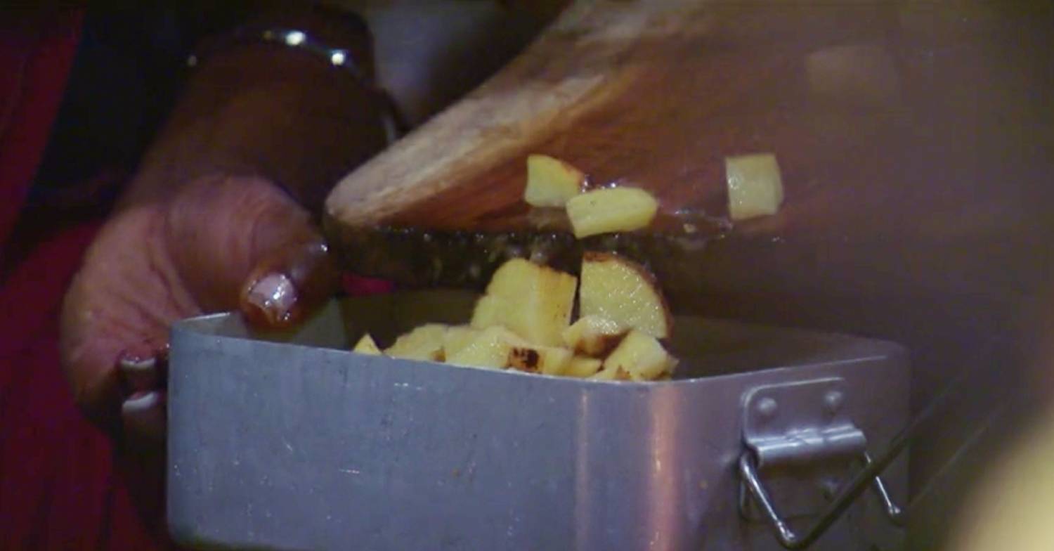 Potatoes on I'm A Celeb