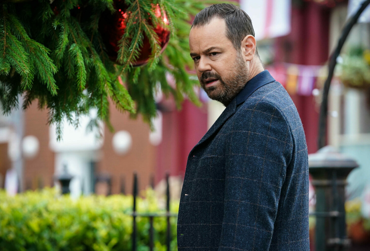 Mick Carter looking shady on EastEnders