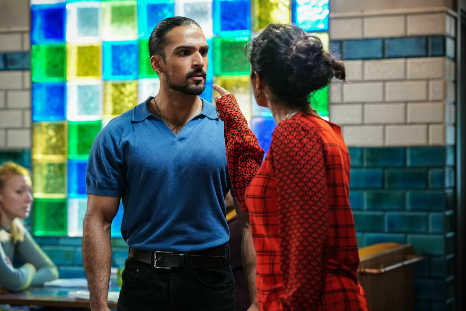 EastEnders: Suki points her finger in Ravi's face as she snaps at him