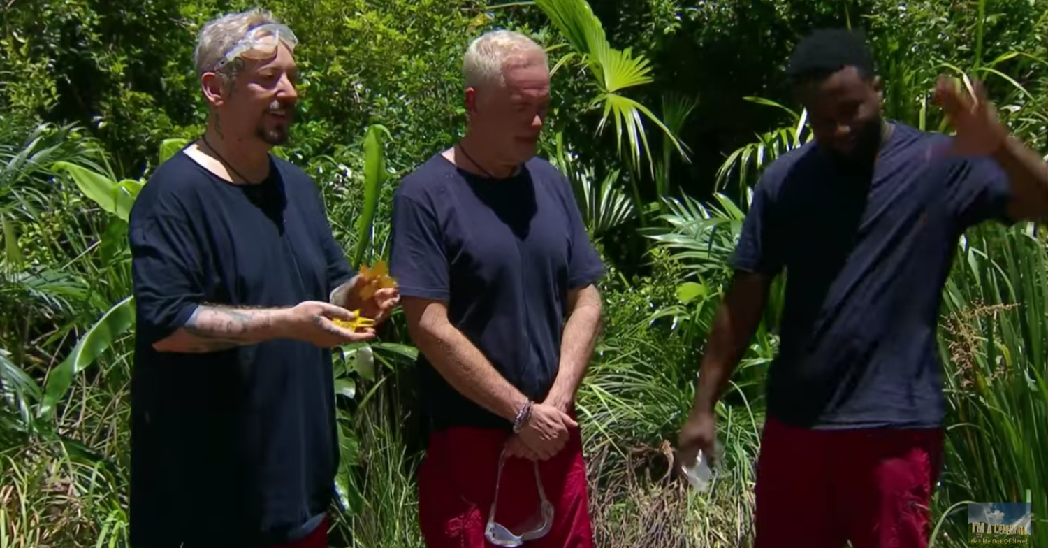 Boy George, Chris Moyles and Babatunde on I'm A Celeb