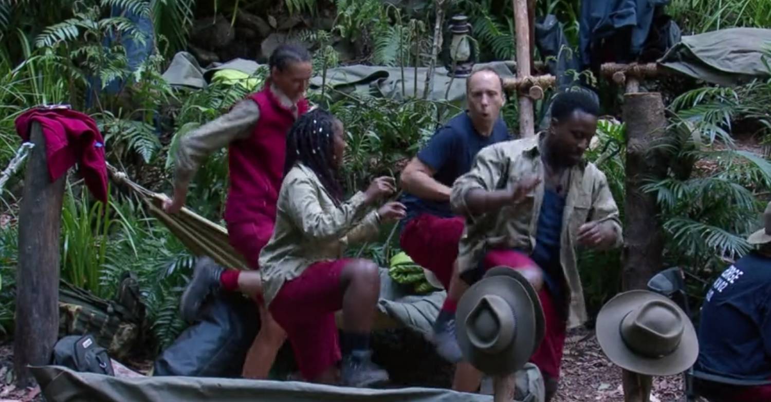 I'm A Celebrity contestant Matt Hancock dances