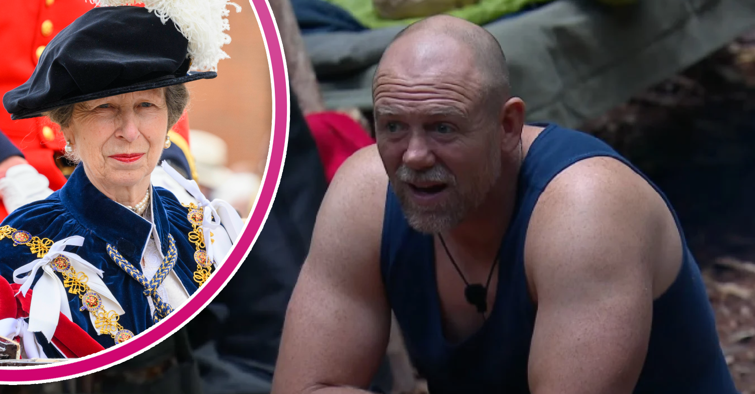 Mike Tindall on I'm A Celebity and Princess Anne smiling