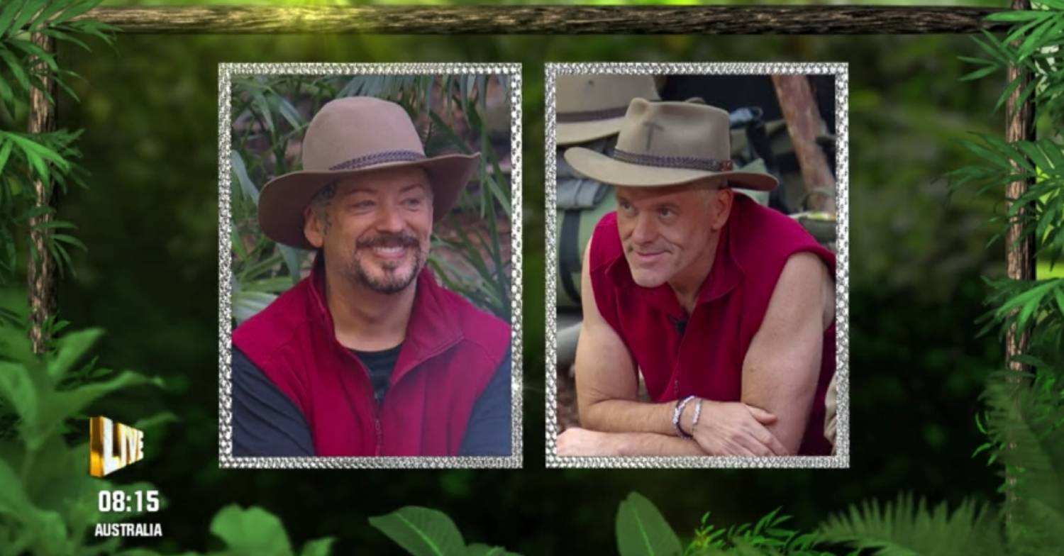 I'm A Celebrity stars Chris Moyles and Boy George wait to hear who will take on a trial
