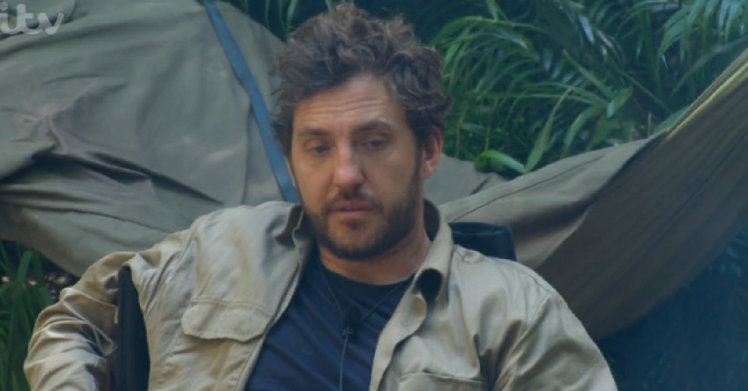 Seann Walsh speaking in the jungle on I'm A Celeb