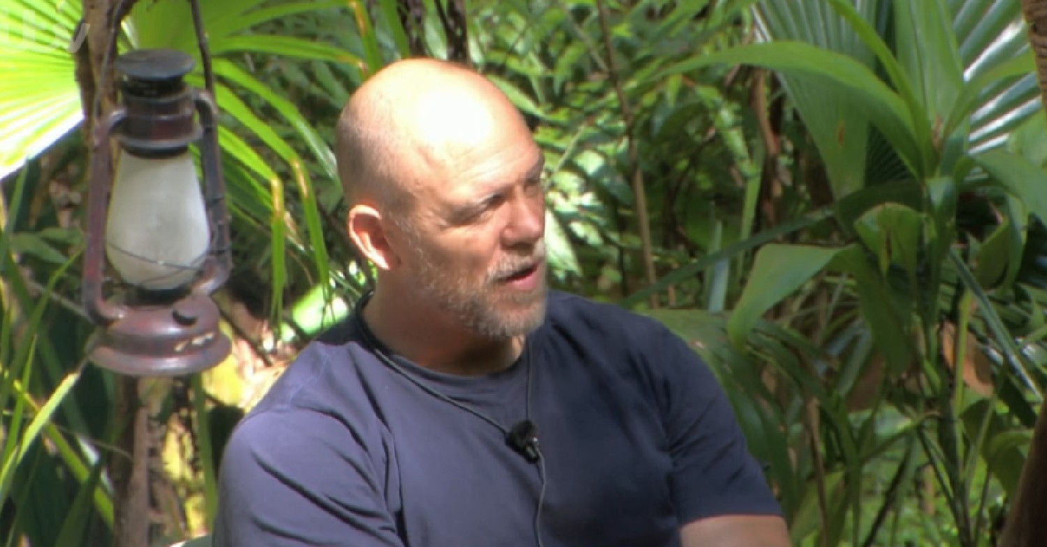 Mike Tindall in the jungle on I'm A Celeb