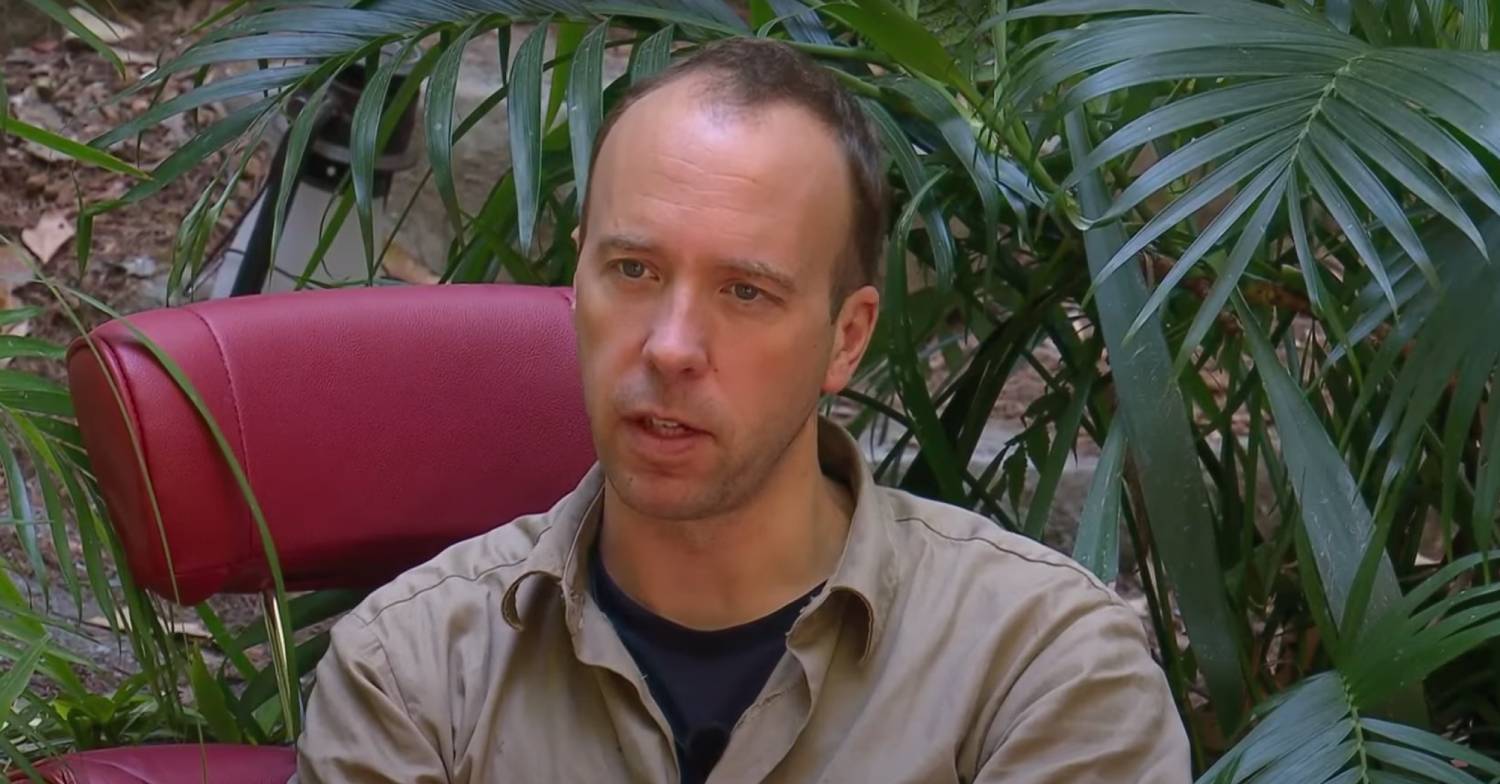 Matt Hancock speaks on I'm A Celebrity