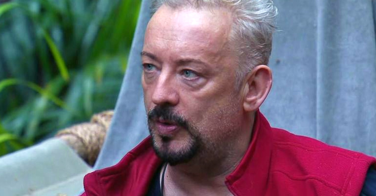 Boy George looking concerned on I'm A Celebrity