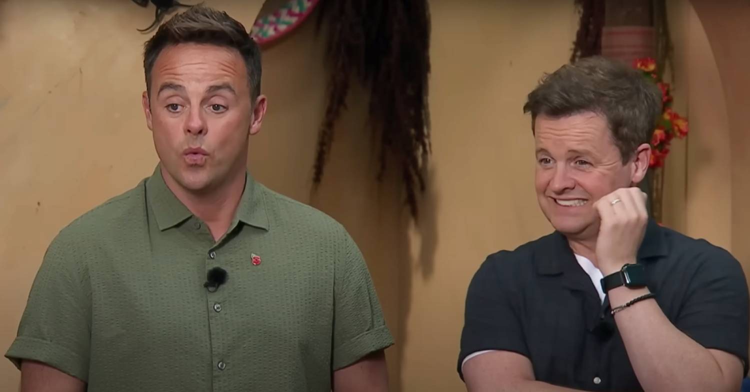 Ant and Dec react to a trial on I'm A Celebrity