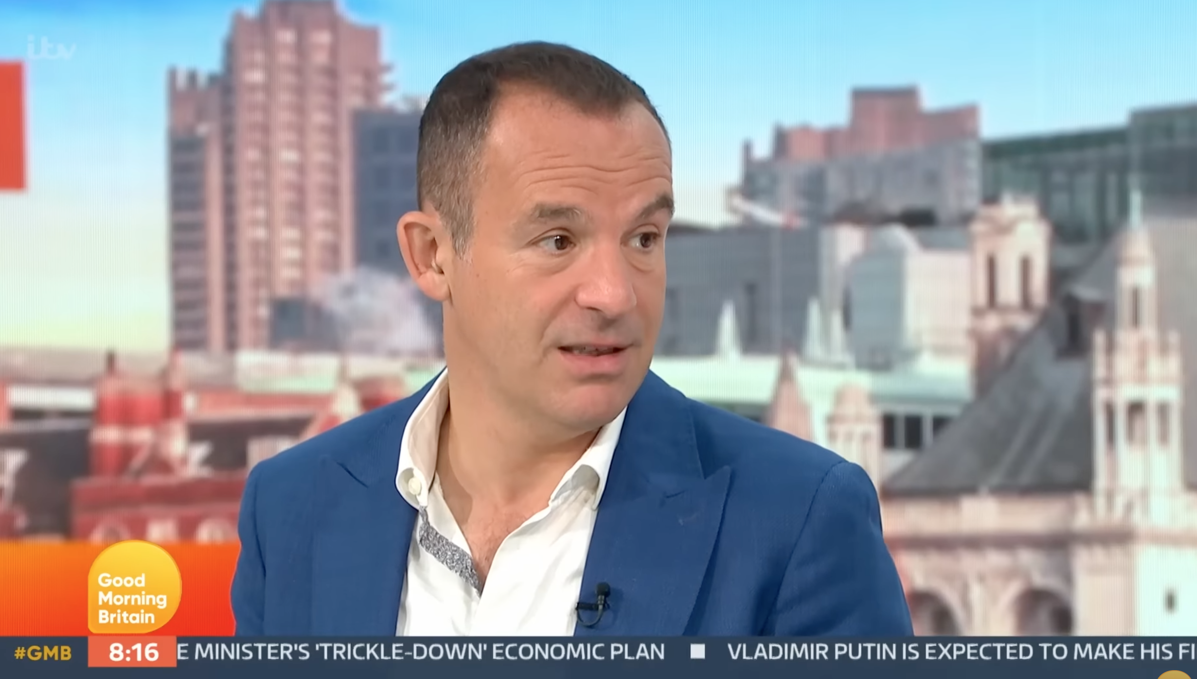 Martin Lewis hosting GMB