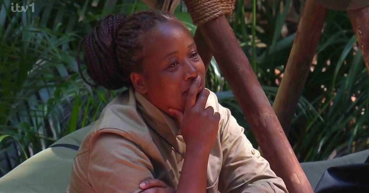 Charlene White smiling on I'm A Celeb