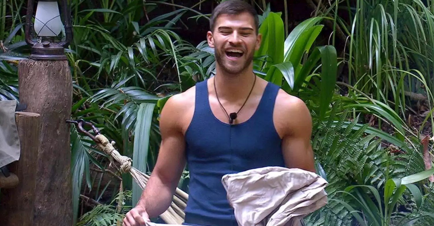 I'm A Celeb star Owen Warner smiling