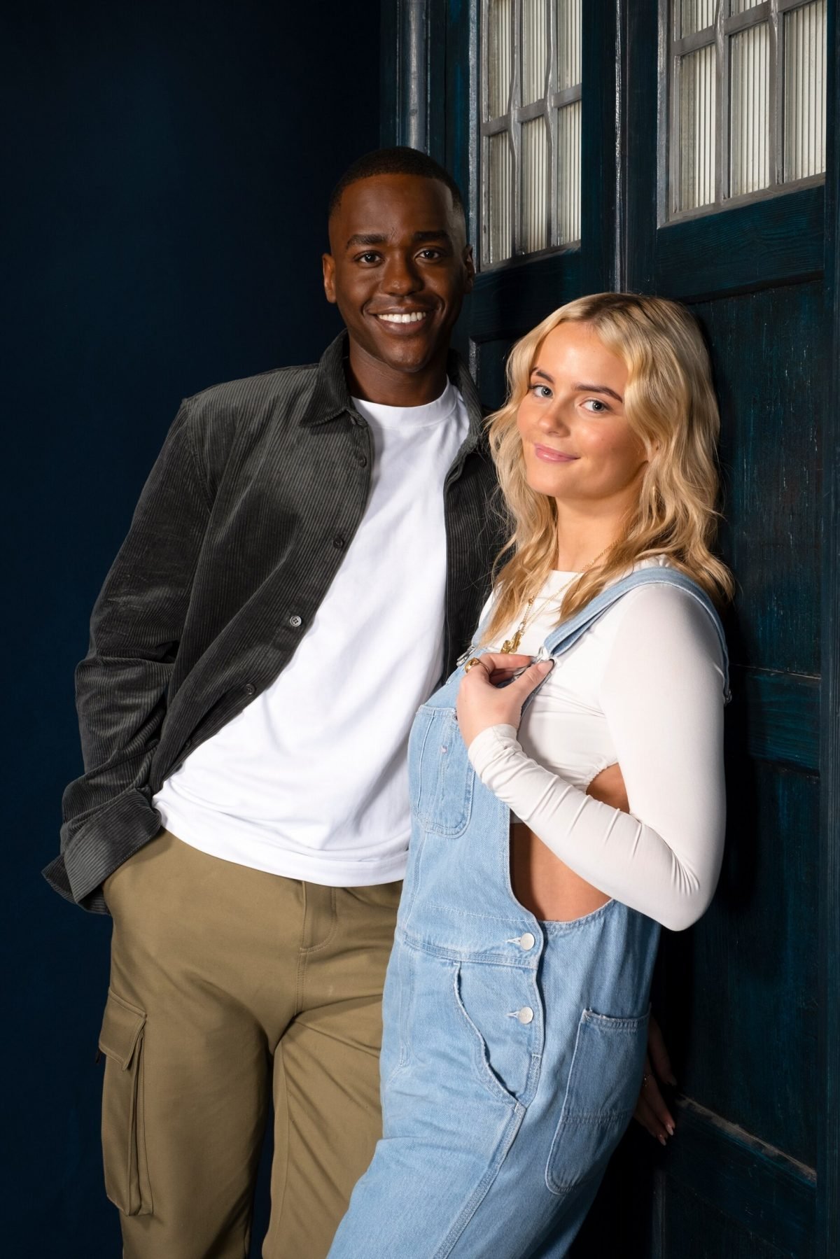 Mille joins Ncuti Gatwa in the TARDIS for Doctor Who (Credit: BBC)