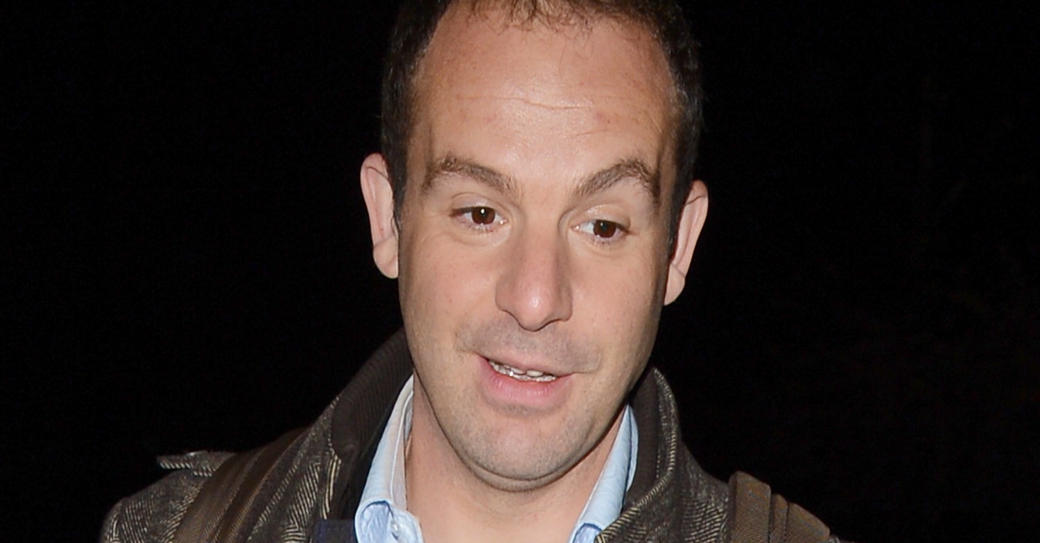 Martin Lewis looking down