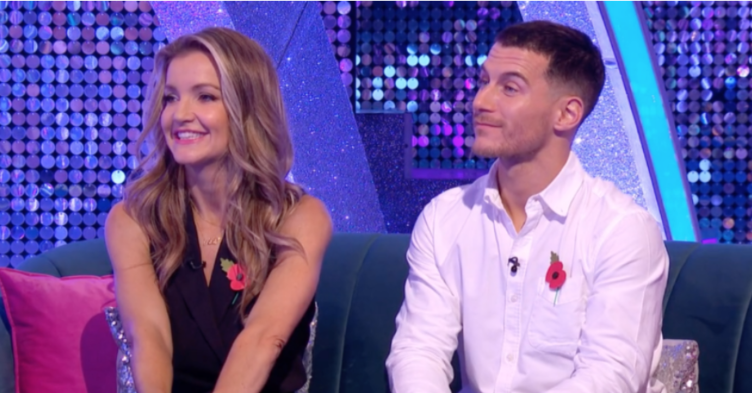 Helen Skelton and Strictly partner Gorka