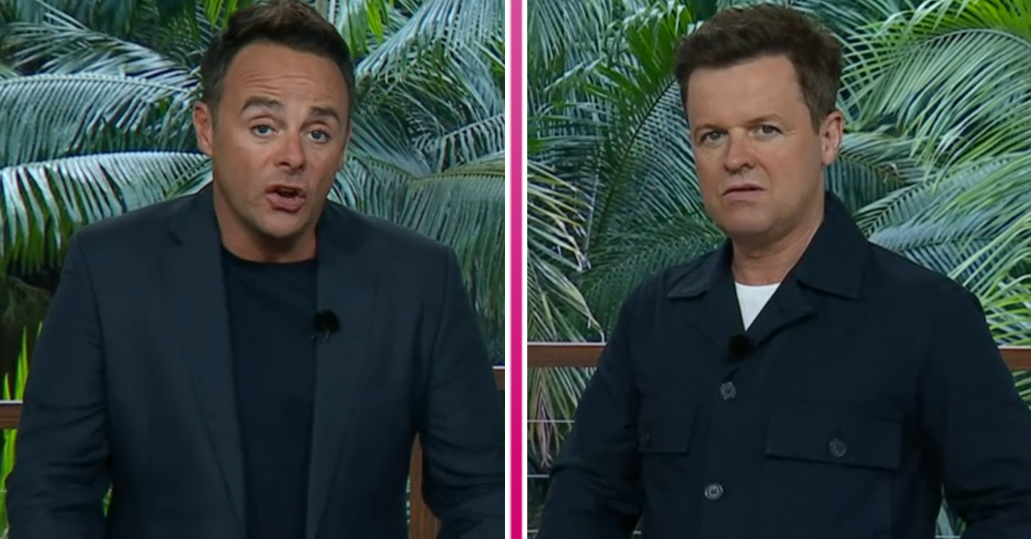 Ant and Dec on I'm A Celebrity tonight