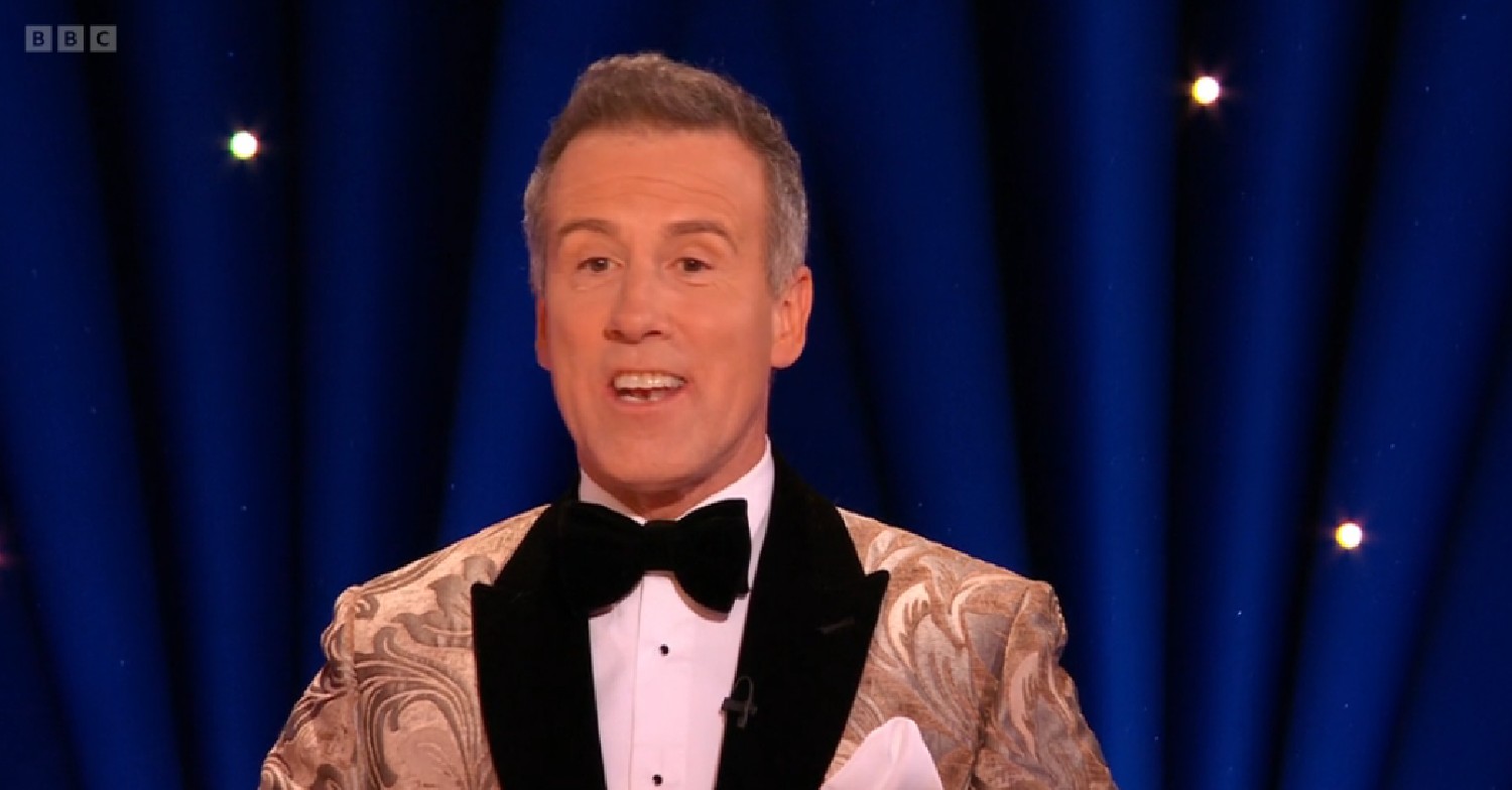 Anton Du Beke speaking on Strictly last night