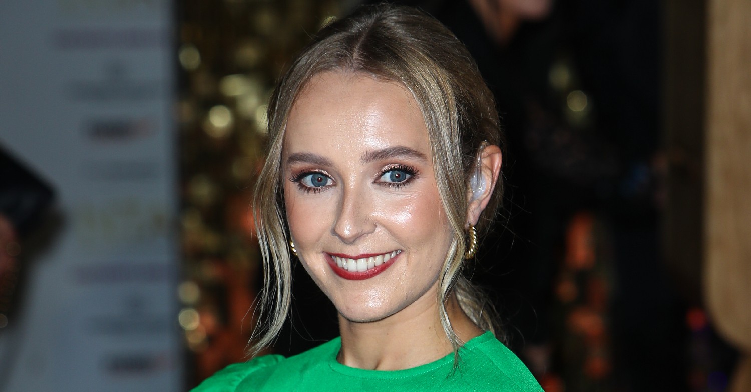 Rose Ayling-Ellis smiling at the NTAs