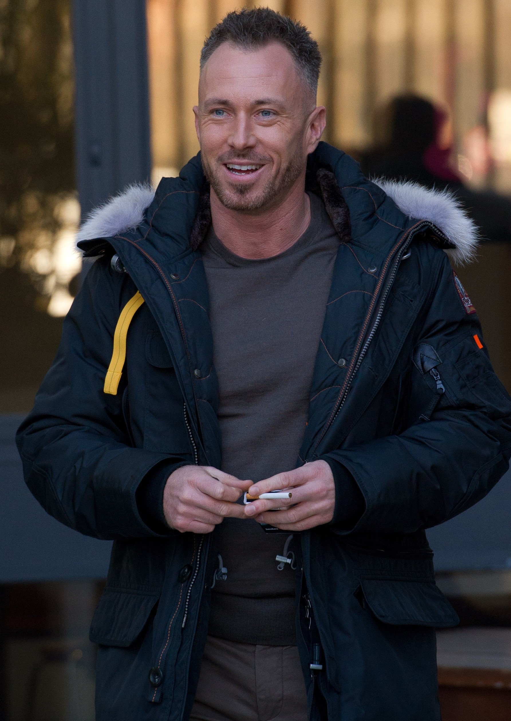 Strictly star James Jordan smiling