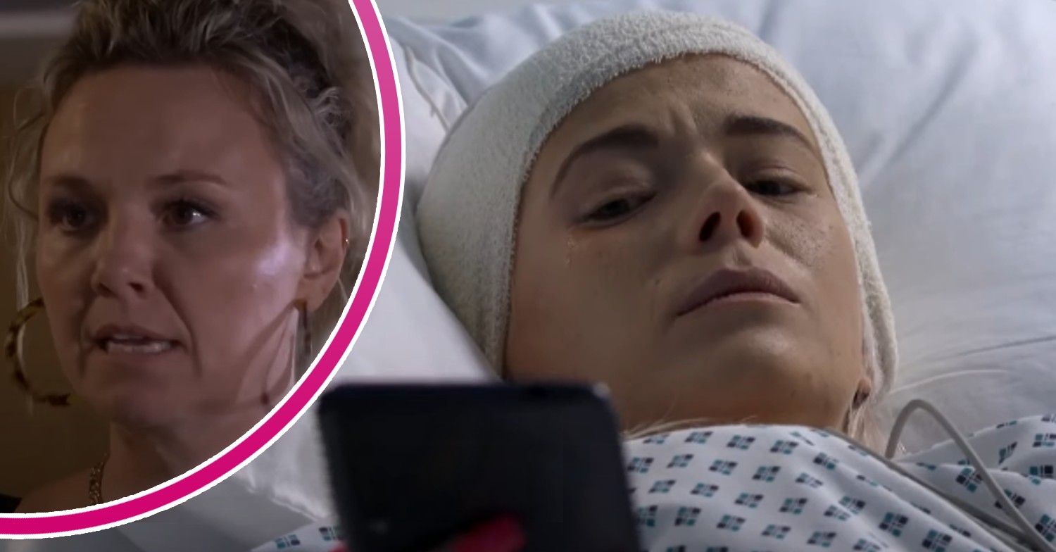 Janine and Lola on EastEnders