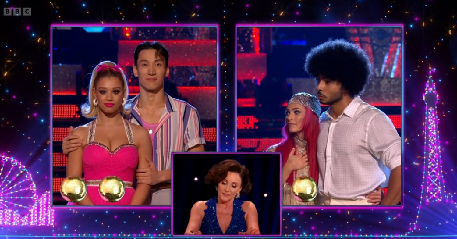 Shirley Ballas gives verdict to stars during Strictly results show