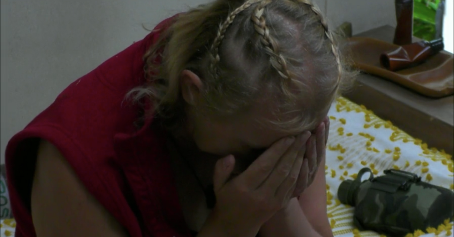 Sue Cleaver in tears on I'm A Celebrity