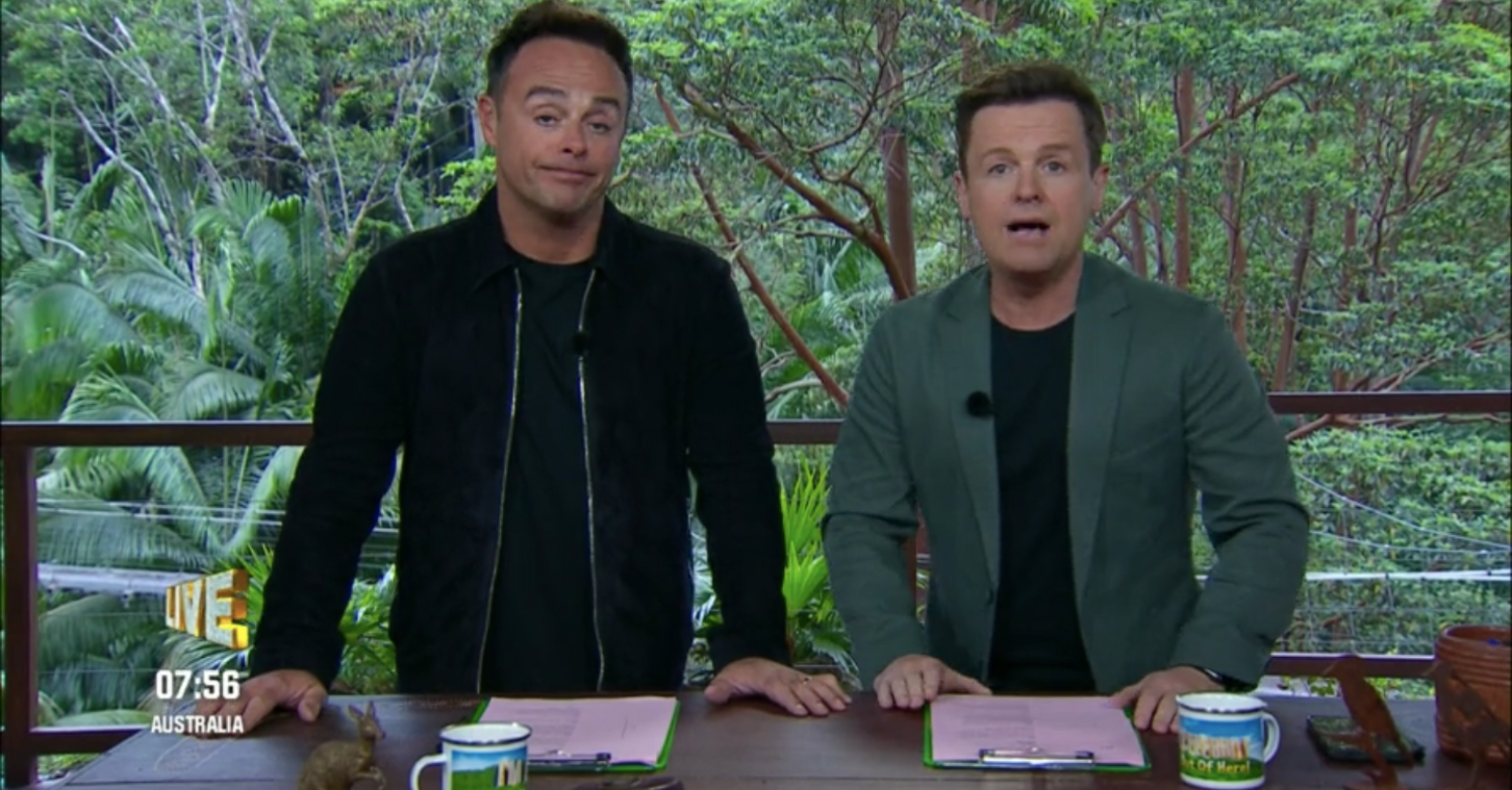 Ant and Dec on I'm A Celeb