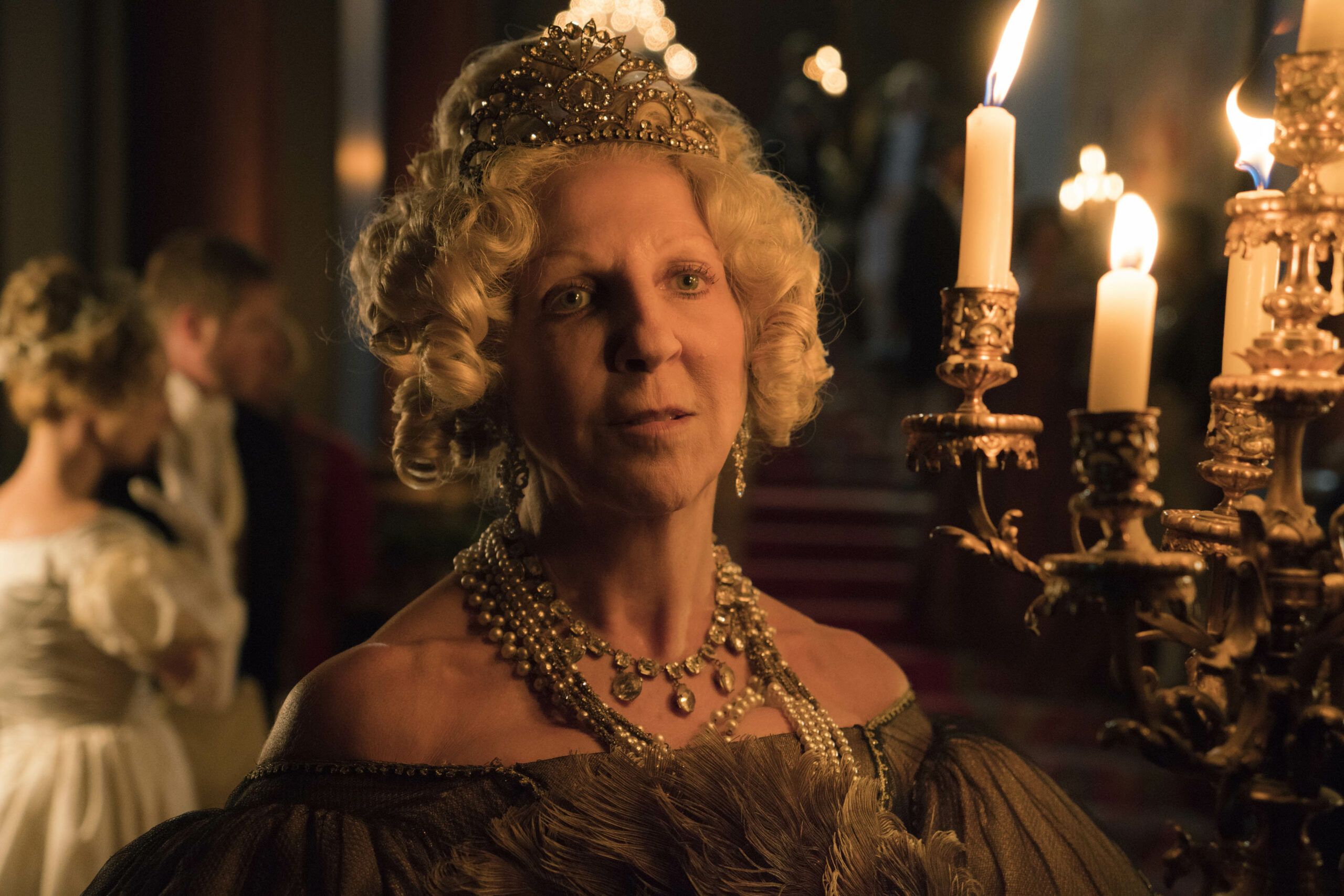 Nichola McAuliffe as Duchess of Cumberland in Victoria