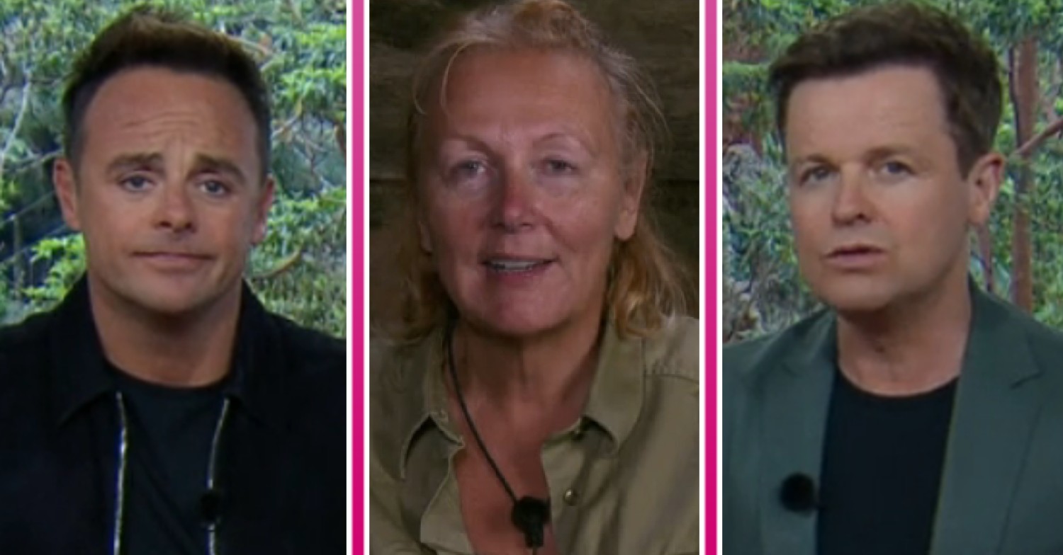 Ant and Dec with Sue Cleaver on I'm A Celeb