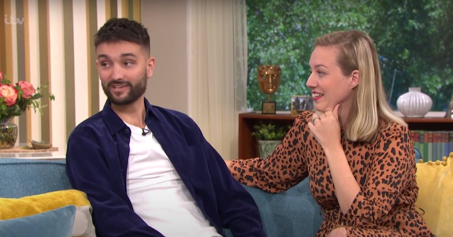 Tom Parker and Kelsey Parker appear on This Morning