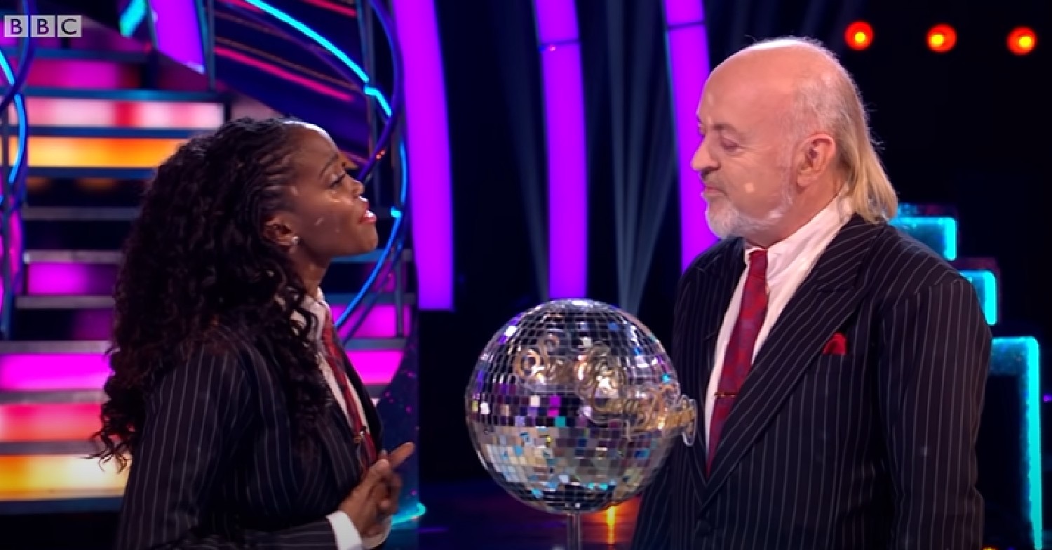 Oti Mabuse and Bill Bailey