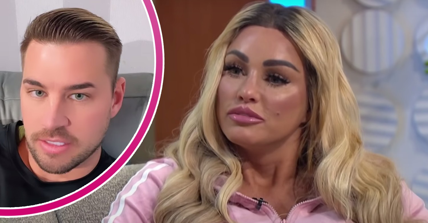 Katie Price and Carl Woods have split, he claims