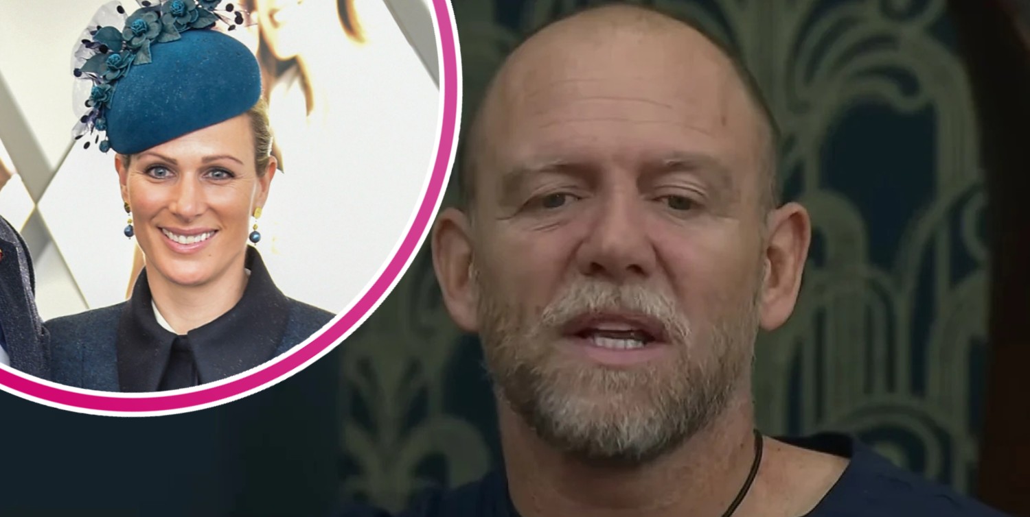 Zara Tindall and I'm A Celeb star Mike Tindall in the jungle