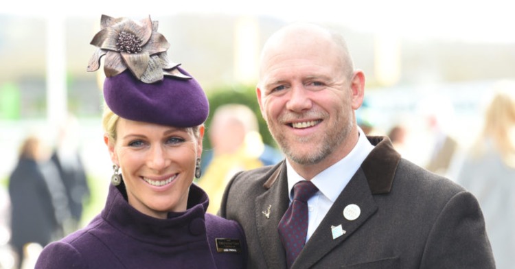 Zara and Mike Tindall smiling
