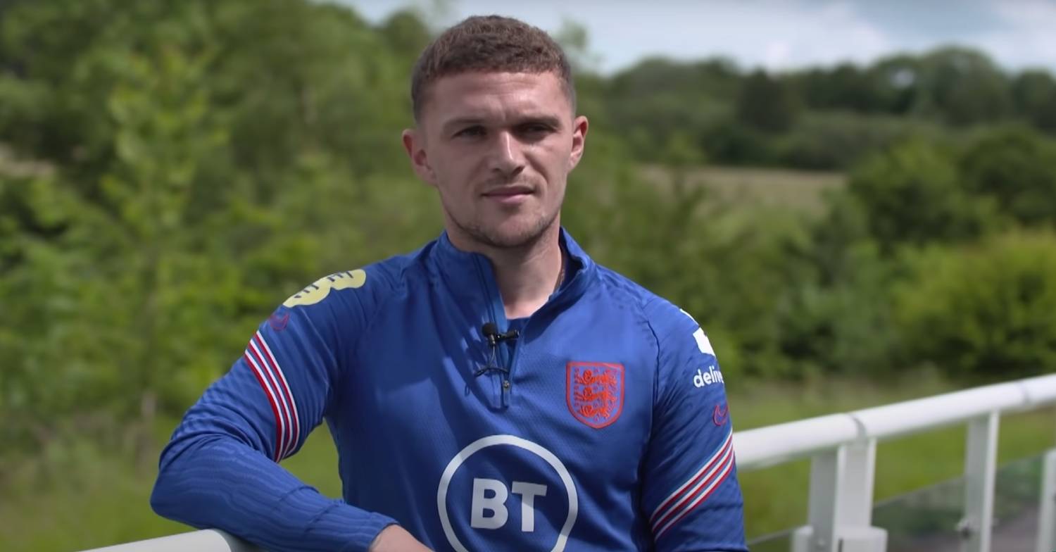 Kieran Trippier plays for England at the Qatar World Cup 2022