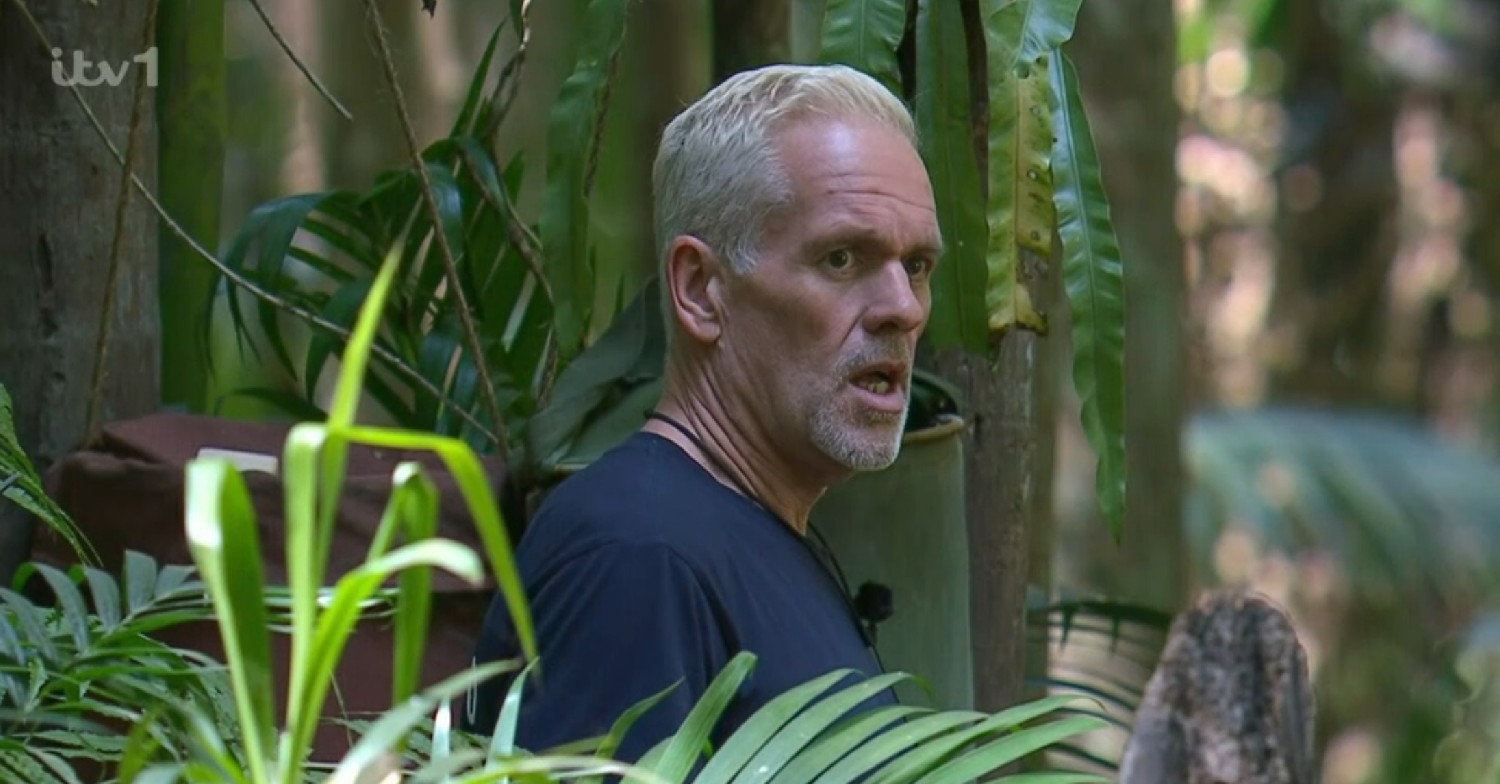 Chris Moyles on I'm A Celebrity tonight 