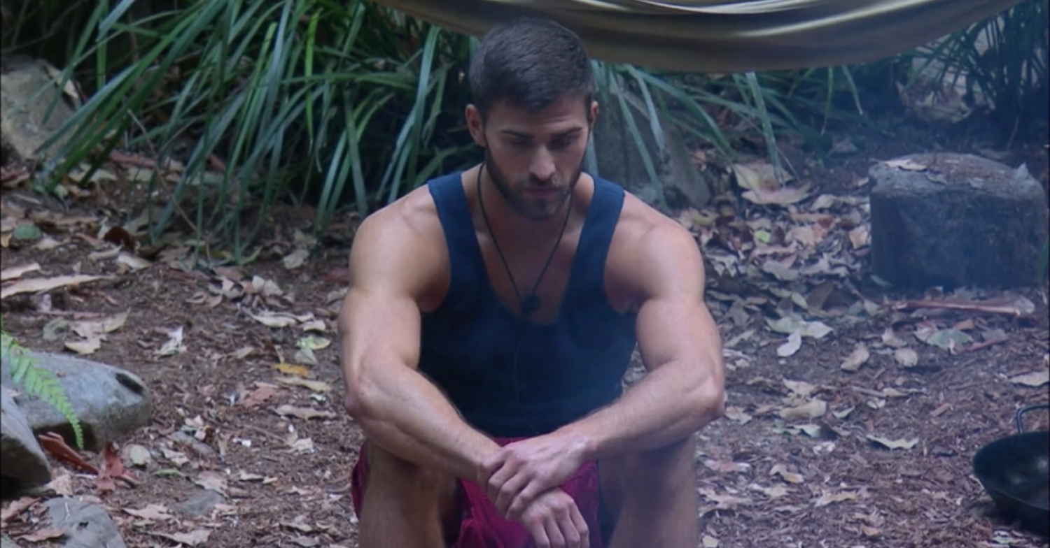 Jungle star looking sad