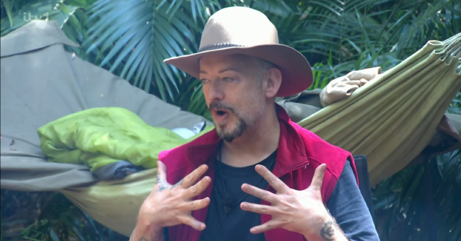 Boy George on I'm A Celeb 2022 