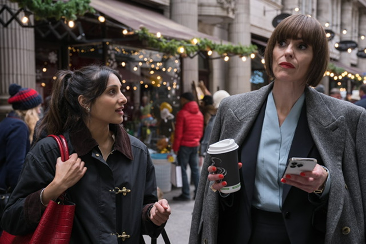 Suranne Jones and Taj Atwal