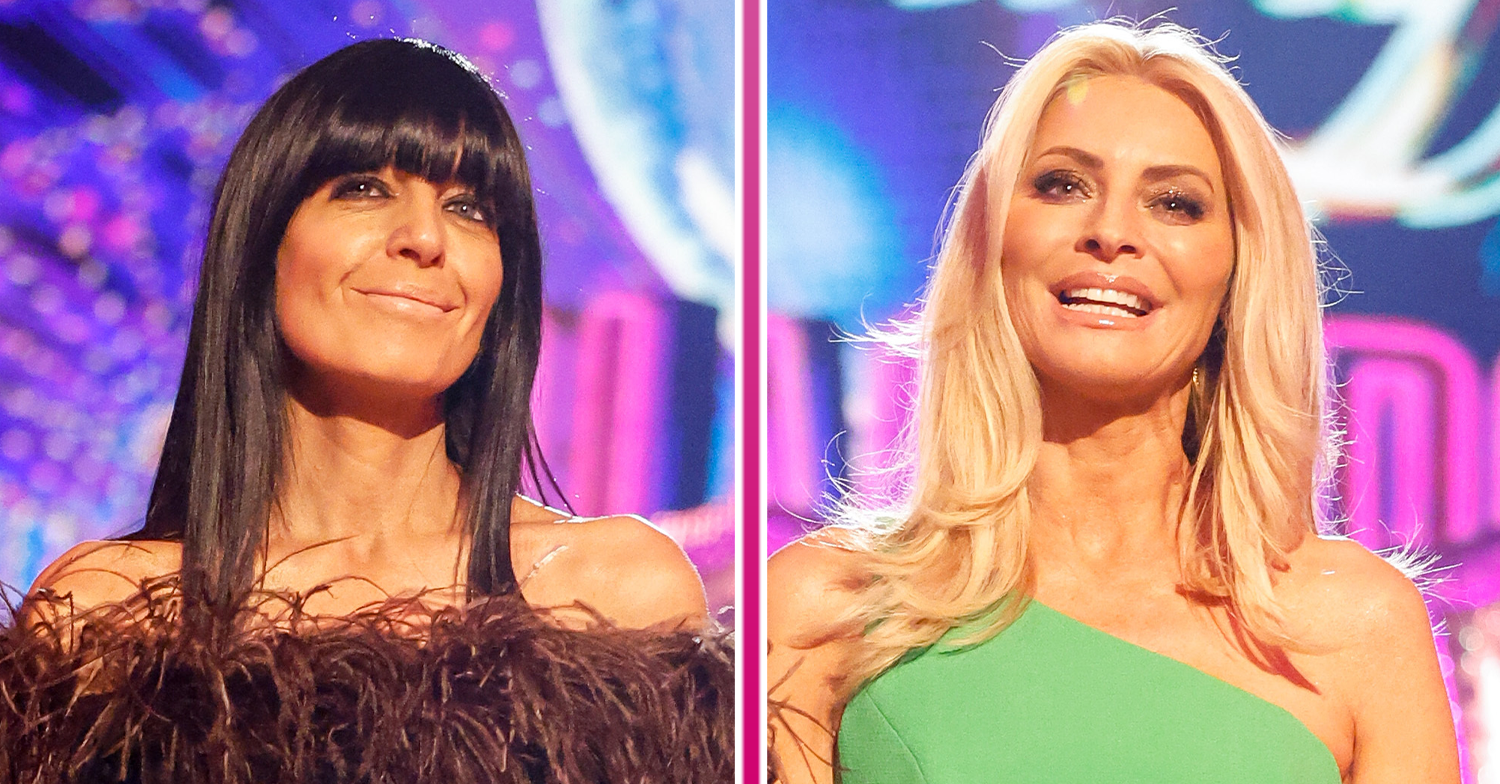 Strictly hosts Tess and Claudia hosting the show