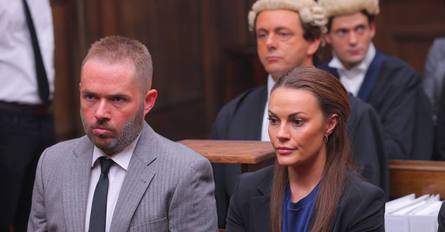 Vardy v Rooney stars Chanel Cresswell as Coleen Rooney and Dion Lloyd as Wayne Rooney